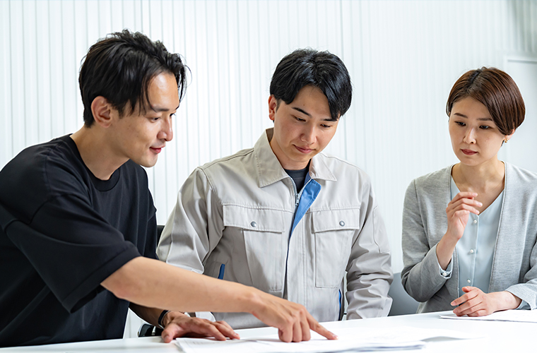 すべて自社一貫対応で“最後まで安心”